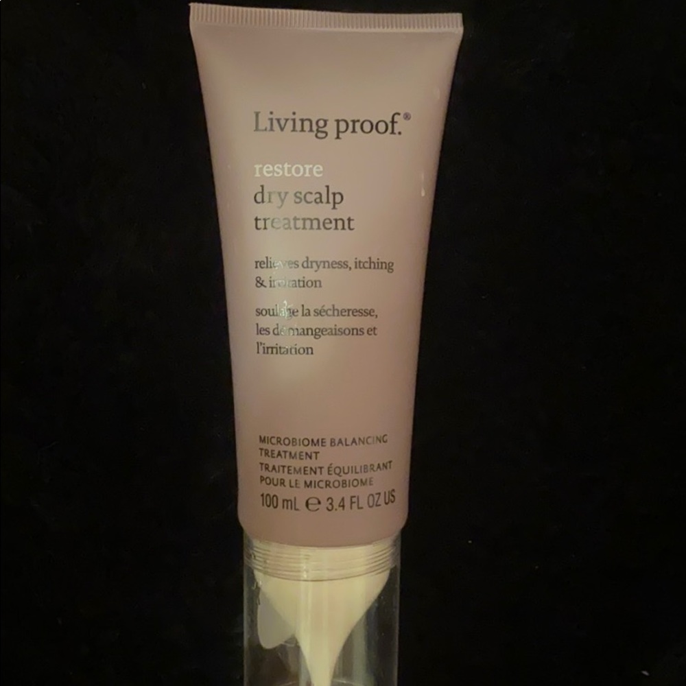 Living proof dry scalp treatment used once